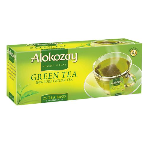 ALOKOZAY GREEN TEA 25 TEA BAGS  