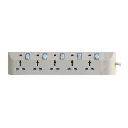 PHILIPS EXTENSION SOCKET 5 WAY/2M CORD  SPN1651WA-56