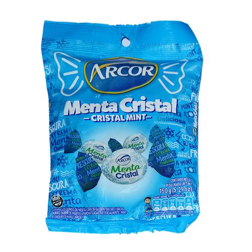 ARCOR CRYSTAL MINT CANDY 150G 