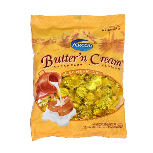 ARCOR BUTTER N CREAM MILK 450G 