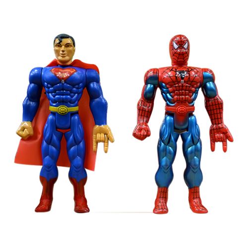 SPIDERMAN & SUPERMAN PLAY TOYS MKH838449