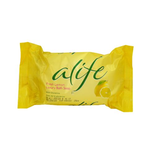 ALIFE LUXURY SOAP DELICATE FRESH LEMON 225G 