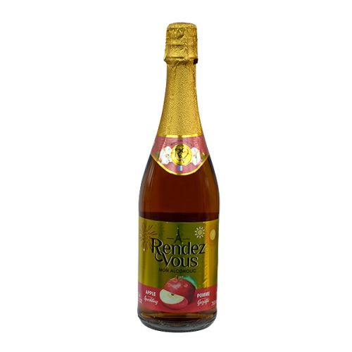 RENDEZ VOUS NON-ALCOHOLIC SPARKLING WINE APPLE 750ML