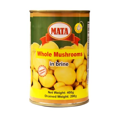 MATA WHOLE MUSHROOMS IN BRINE 400G  