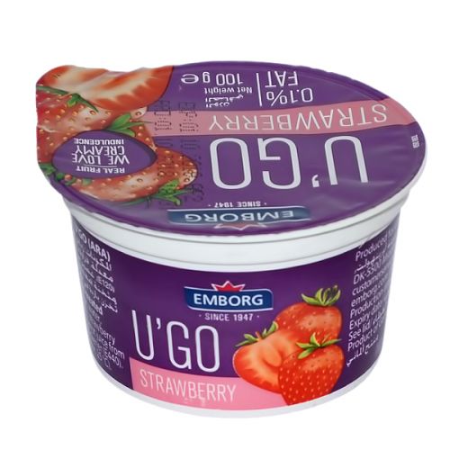 EMBORG U GO STRAWBERRY 100G 