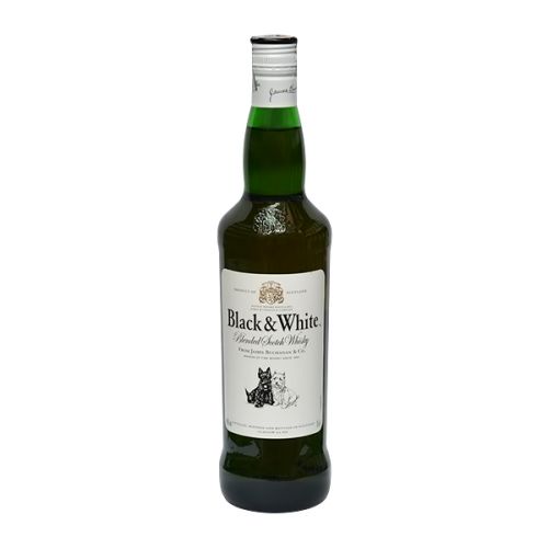 BLACK AND WHITE WHISKY 750ML 