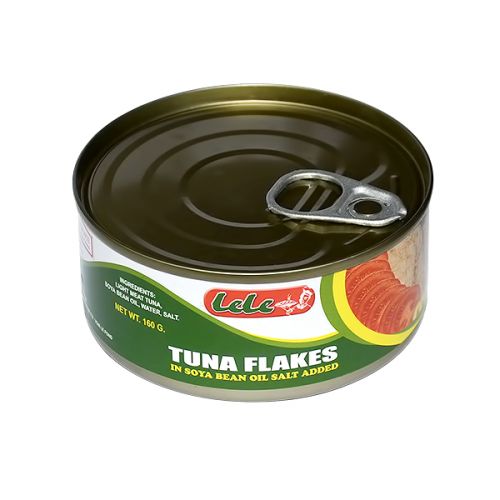 LELE TUNA FLAKES IN SOYA BEAN OIL 160G  