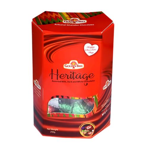 ASSORTED GOLDENTREE HERITAGE CHOCOLATE 250G 