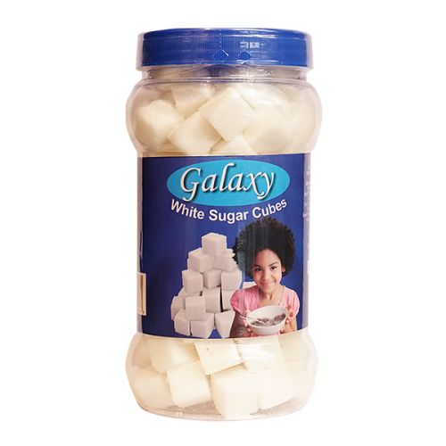 GALAXY WHITE SUGAR CUBES BOTTLE 700G 