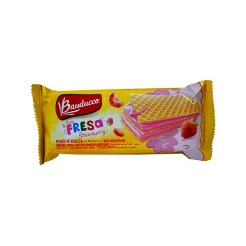 BAUDUCCO WAFER WTH STRAWBERRY FILLING 30G