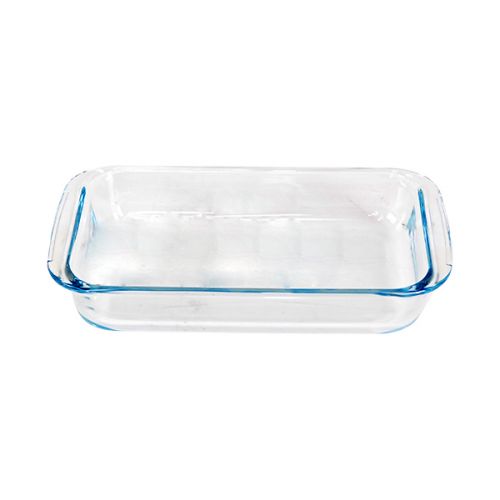 AVIOS RECTANGULAR GLASS BAKING TRAY  1.0L