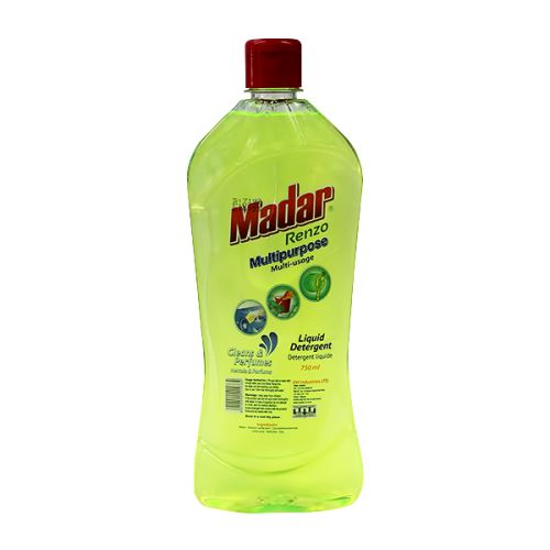 MADAR RENZO MULTIPURPOSE LEMON LIQUID SOAP 750ML 