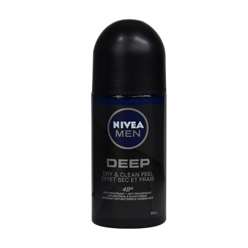 NIVEA MEN DEEP ANTI-PERSPIRANT ROLL ON 50ML  