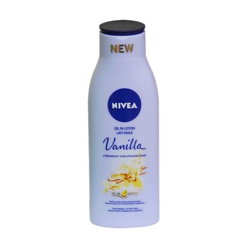 NIVEA VANILLA AND ALMOND OIL BODY LOTION 400ML