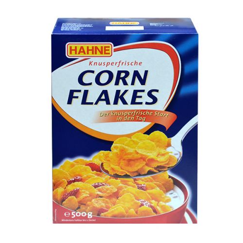 HAHNE CORNFLAKES IN BOX 500G  