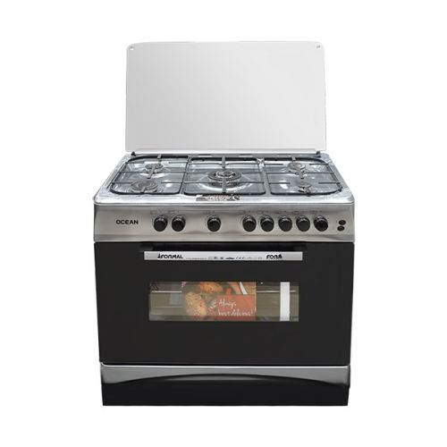 OCEAN STAND UP GAS COOKER 5 BURNER INOX OCGM 9650 IC Z