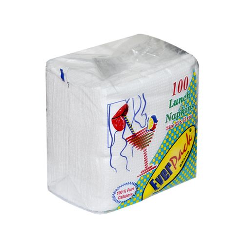 LUNCH NAPKIS PLAIN 100 SHEETS