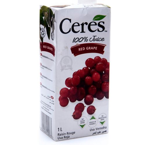 CERES RED GRAPE JUICE 1L