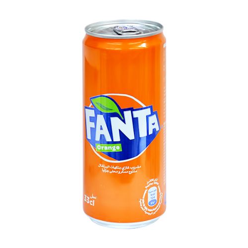 CAN FANTA ORANGE 330ML 