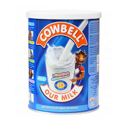 COWBELL MILK POWDER TIN 400G 