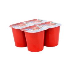 TOM MILK  STRAWBERRY FLAVOURED 125G 4PCS X 125G