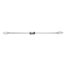HOME FASHION EXTENDABLE CURTAIN ROD 120-210CM