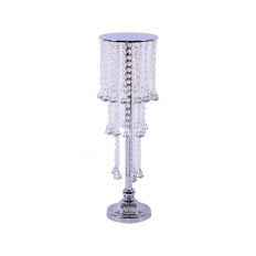 CRYSTAL DECORATION STAND SILVER