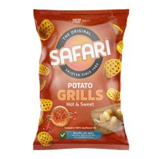 HUNTER'S POTATO CHIPS GRILLS HOT & SWEET 125G 