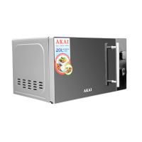 Akai Microwave Oven With Grill 20l 1000w Grey Mw063a-720ms