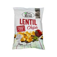 Eat Real Lentil Chips Tomato & Basil 40g