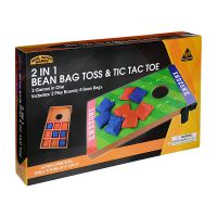 2-in-1 Bean Bag Toss & Tic Tac Toe Hom-2148