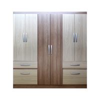 Wooden Wardrobe  8 Doors & 2 Drawers