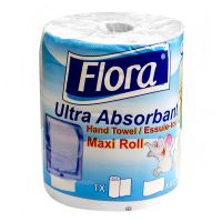 Flora Hand Towel Blue XXL  21cm