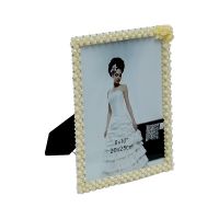 Photo Frame Elegant Pearls Design