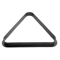 Pool Triangle Rack Black