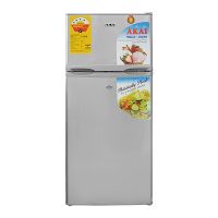 Akai Fridge Double Door 127l Silver Rf108a-127l