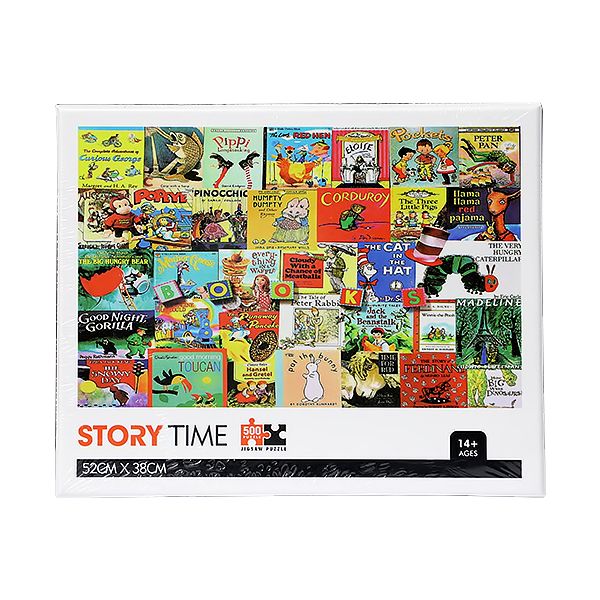 JIGSAW PUZZLE SET 500PCS 14YR+ STORYTIME 