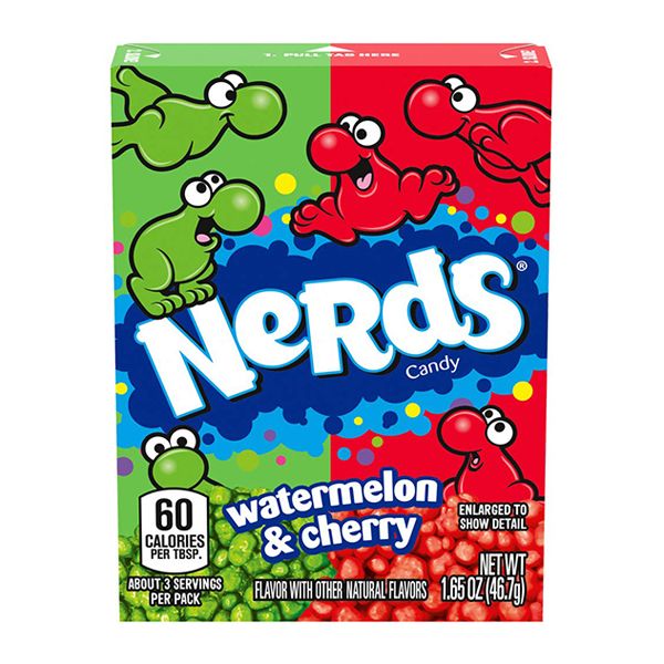 NERDS WATERMELON AND CHERRY CANDIES
