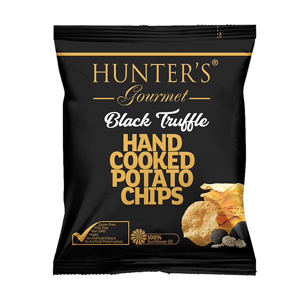 HUNTER'S POTATO CHIPS BLACK TRUFFLE 125G 