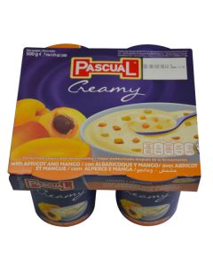 PASCUAL YOGHURT APRICOT & MANGO 125G X 4
