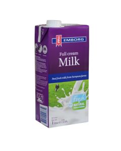 EMBORG FULL CREAM MILK 1L 