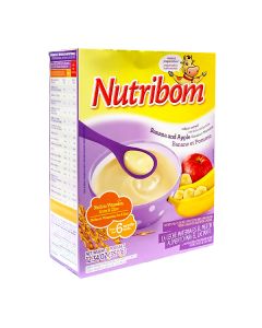 NUTRIBOM INFANT CEREAL BANANA AND APPLE 350G