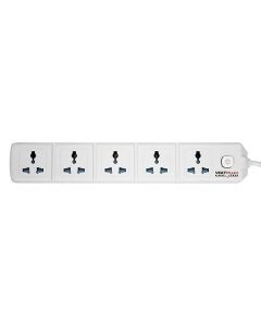 VOLTPLUS EXTENSION SOCKET 5WAY 2METRE 