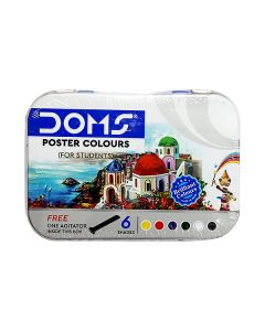 DOMS POSTER COLOURS 6 SHADES 