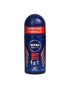 NIVEA MALE ROLL-ON DRY IMPACT PLUS 50ML