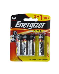 ENERGIZER BATTERY AA ALKALINE MAXAABP311X12PK