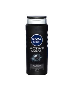 NIVEA MEN SHOWER GEL ACTIVE CLEAN 500ML 