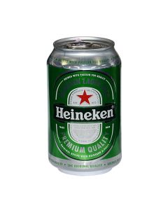 HEINEKEN LARGER BEER CAN 5% 330ML 