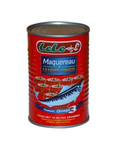 LELE MACKEREL IN TOMATOES SAUCE 425G
