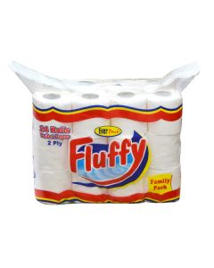 EVERPACK TOILET ROLL FLUFFY PACK (24 ROLLS)